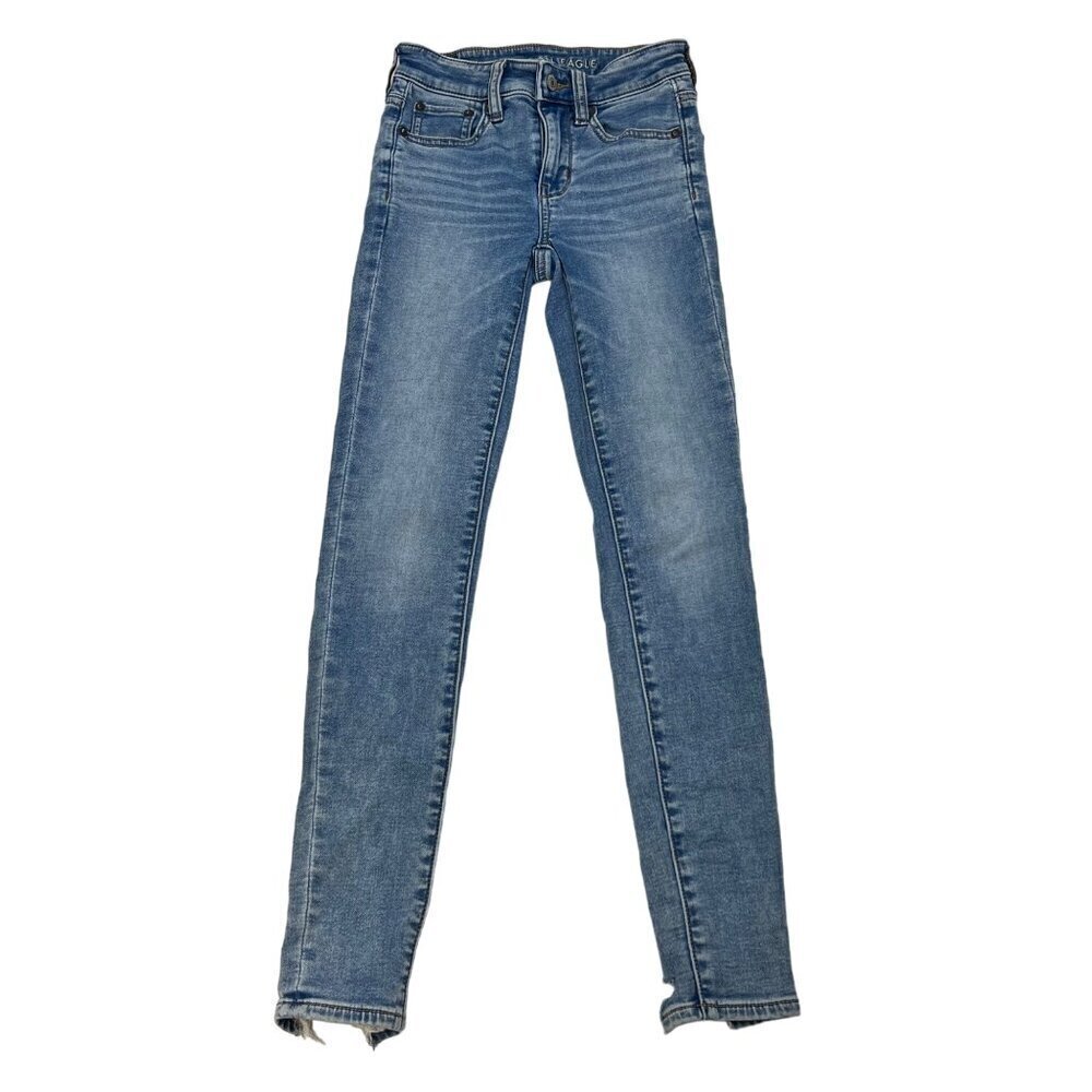 American Eagle Womens Five Pocket Jeggings Size OO Regular